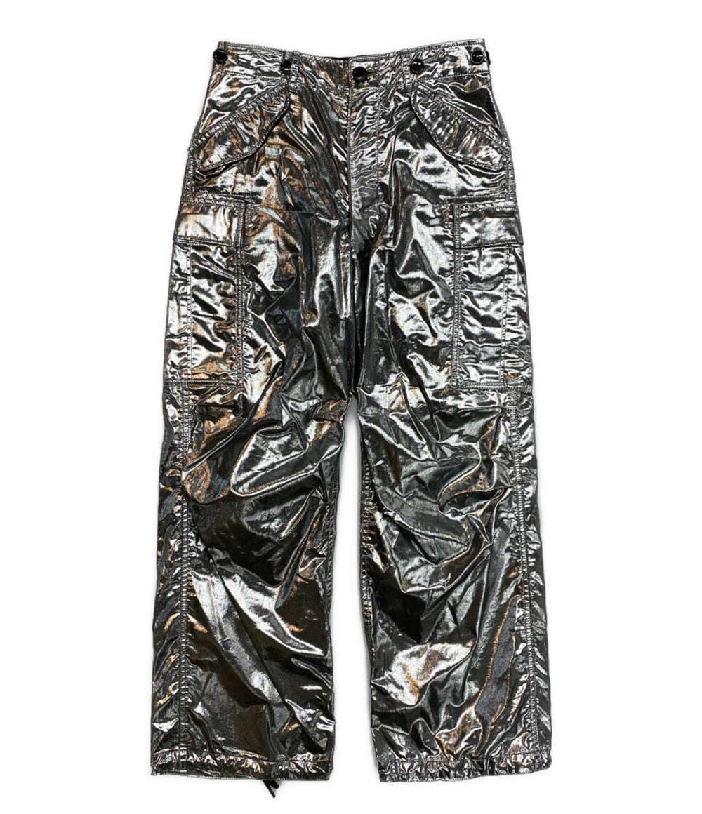 JUNYA WATANABE メタリックカーゴパンツ 25SS JO-P004 レディース SIZE
