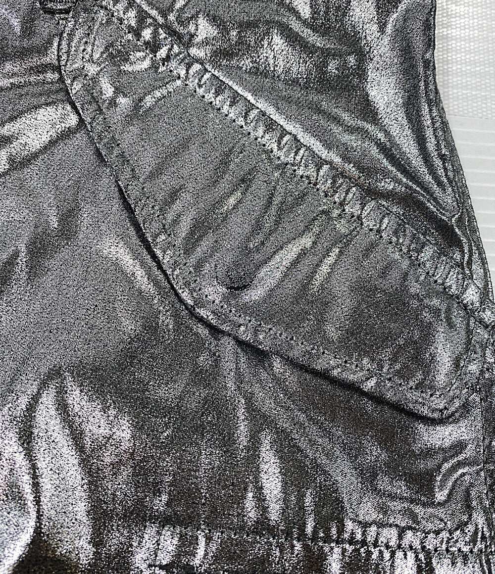 JUNYA WATANABE メタリックカーゴパンツ 25SS JO-P004 レディース SIZE XS ジュンヤワタナベ