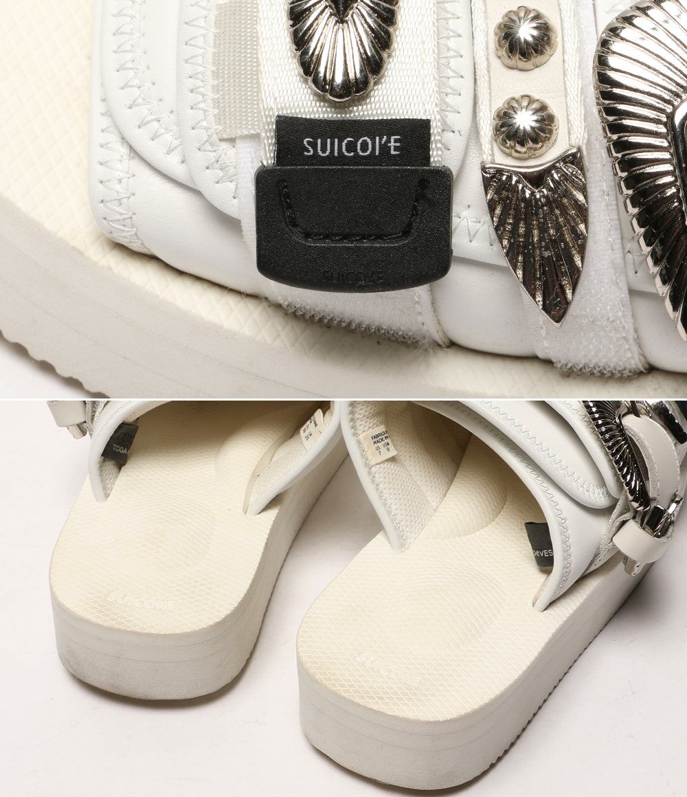 TOGA×SUICOKE スイコック MOTO サンダル WHITE レディース SIZE 25cm トーガ
