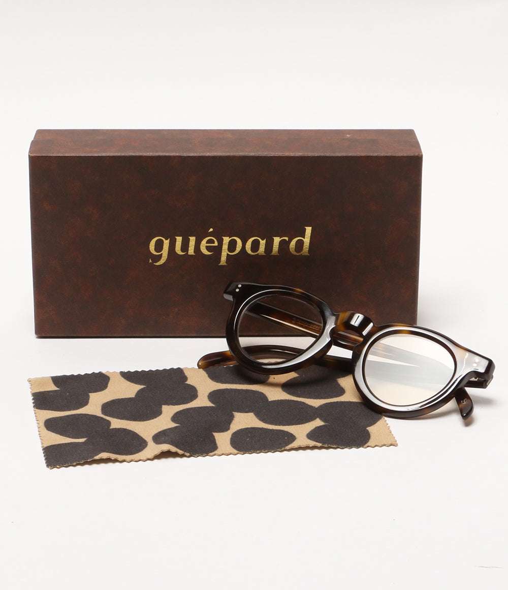 guepard ギュパール メガネ gp-21Ecaille jaune メンズ