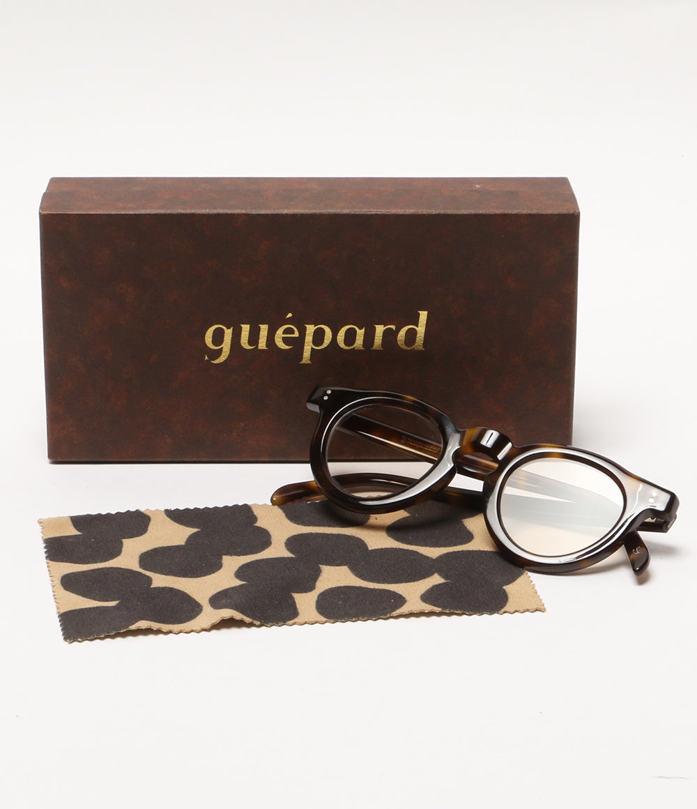 guepard ギュパール メガネ gp-21Ecaille jaune メンズ