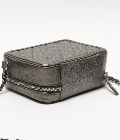 CHANEL ショルダーバッグ A84452 CCフィグリー キャビア 26番 レディース シャネル