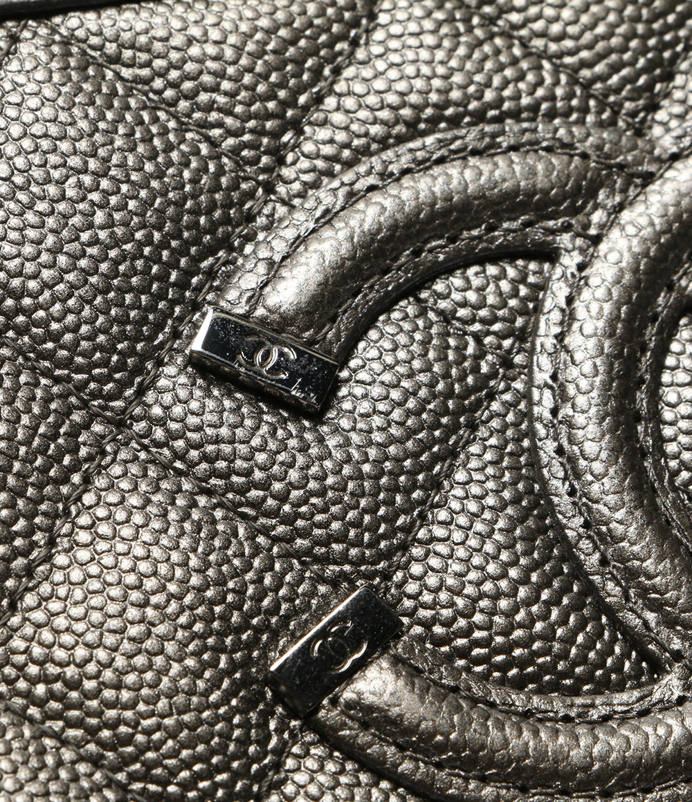 CHANEL ショルダーバッグ A84452 CCフィグリー キャビア 26番 レディース シャネル
