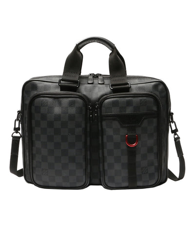 LOUIS VUITTON グラフィットユーティリティビジネスバッグ BA2270 N40278 メンズ ルイ・ヴィトン