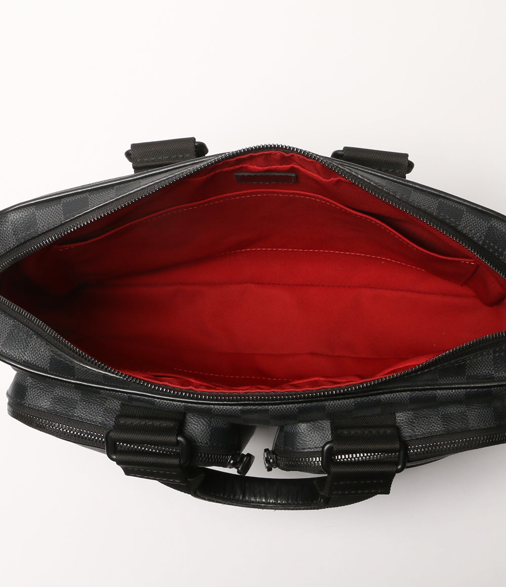 LOUIS VUITTON グラフィットユーティリティビジネスバッグ BA2270 N40278 メンズ ルイ・ヴィトン