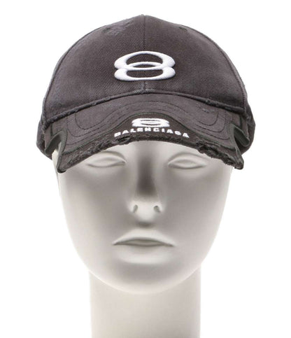 balenciaga キャップ Double Unity Cap BLK メンズ SIZE L バレンシアガ