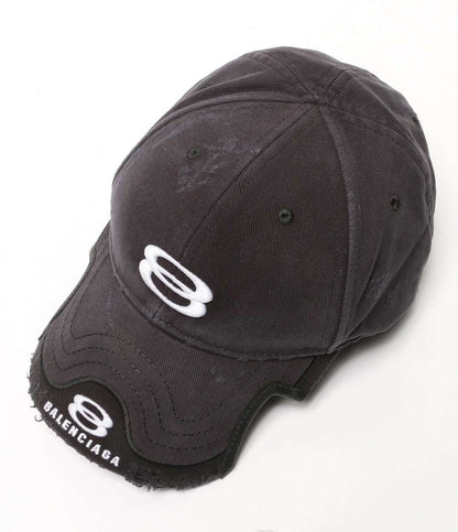 balenciaga キャップ Double Unity Cap BLK メンズ SIZE L バレンシアガ