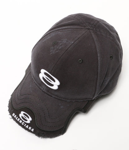 balenciaga キャップ Double Unity Cap BLK メンズ SIZE L バレンシアガ
