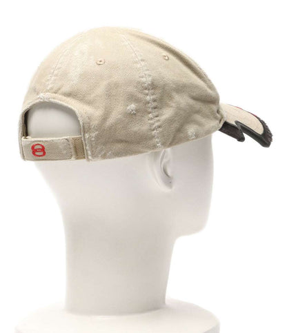 balenciaga キャップ Double Unity Cap BEIG レディース SIZE L バレンシアガ