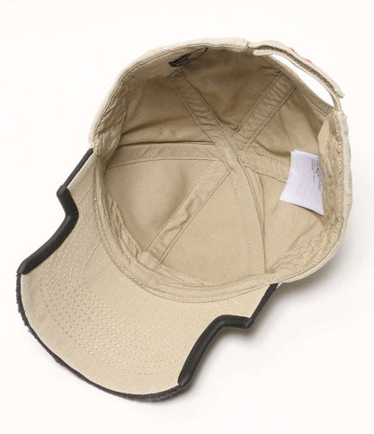 balenciaga キャップ Double Unity Cap BEIG レディース SIZE L バレンシアガ