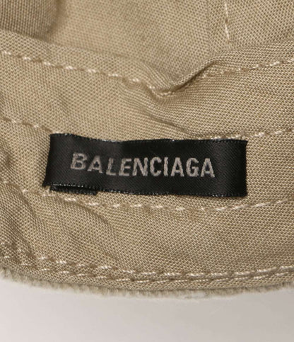 balenciaga キャップ Double Unity Cap BEIG レディース SIZE L バレンシアガ