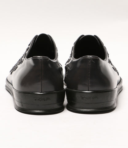 PRADA 型押しスリッポンシューズ メンズ SIZE 8 プラダ