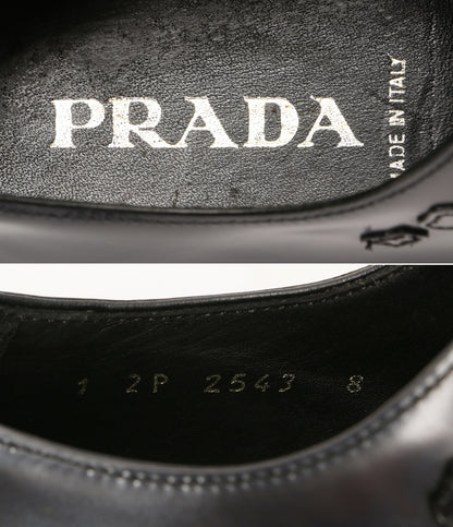 PRADA 型押しスリッポンシューズ メンズ SIZE 8 プラダ