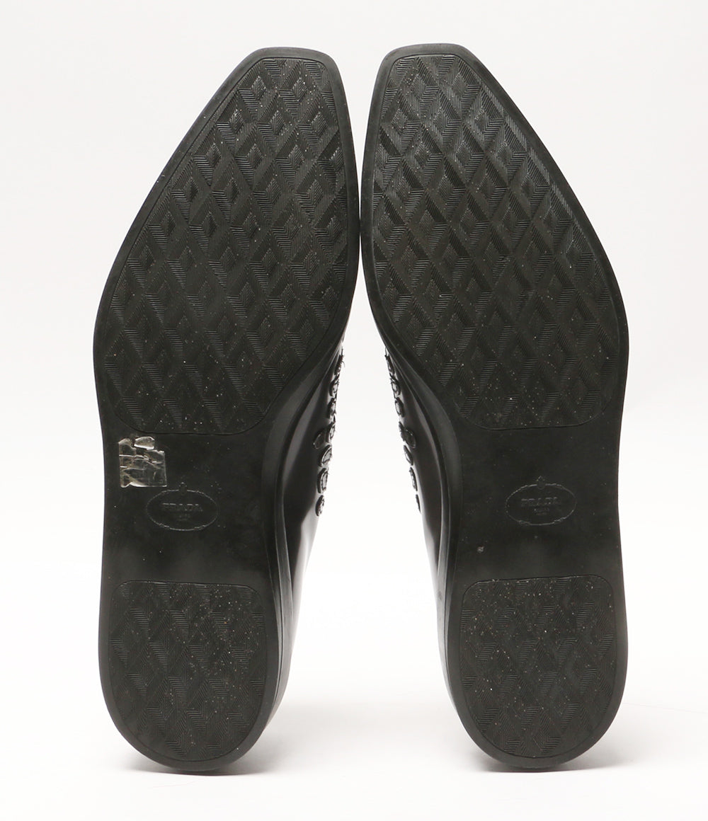 PRADA 型押しスリッポンシューズ メンズ SIZE 8 プラダ