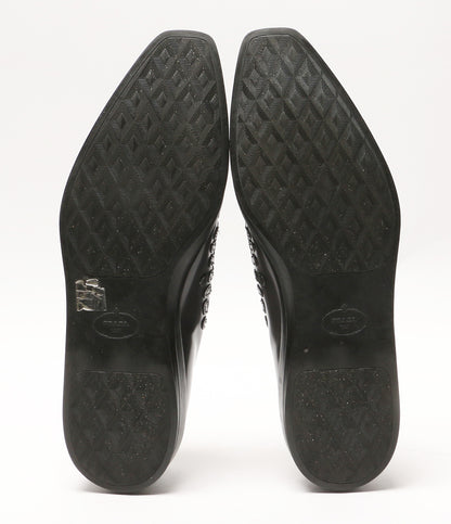 PRADA 型押しスリッポンシューズ メンズ SIZE 8 プラダ