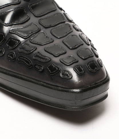 PRADA 型押しスリッポンシューズ メンズ SIZE 8 プラダ