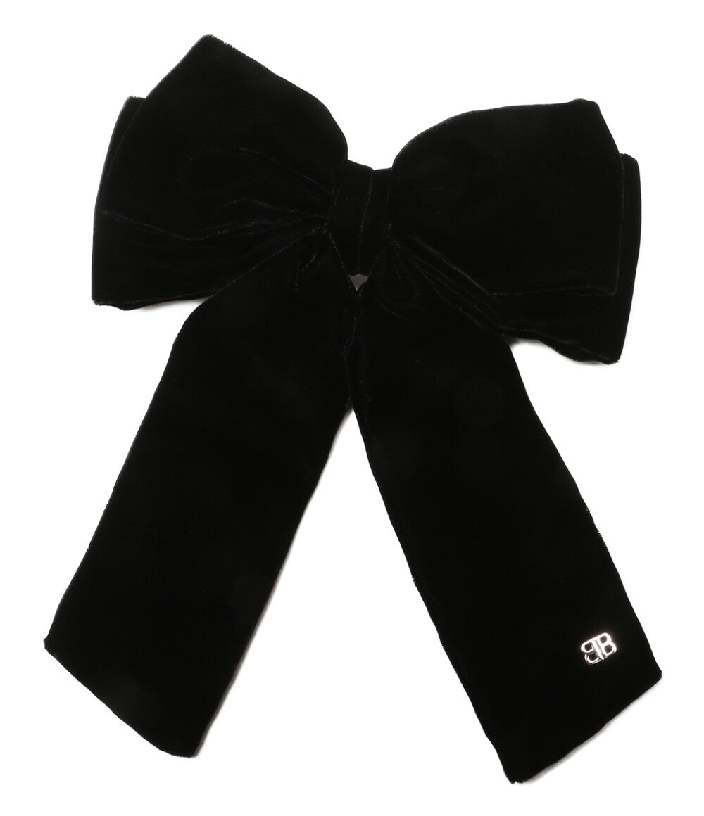 美品 BALENCIAGA ベロア holli xxl ヘアリボン レディース バレンシアガ