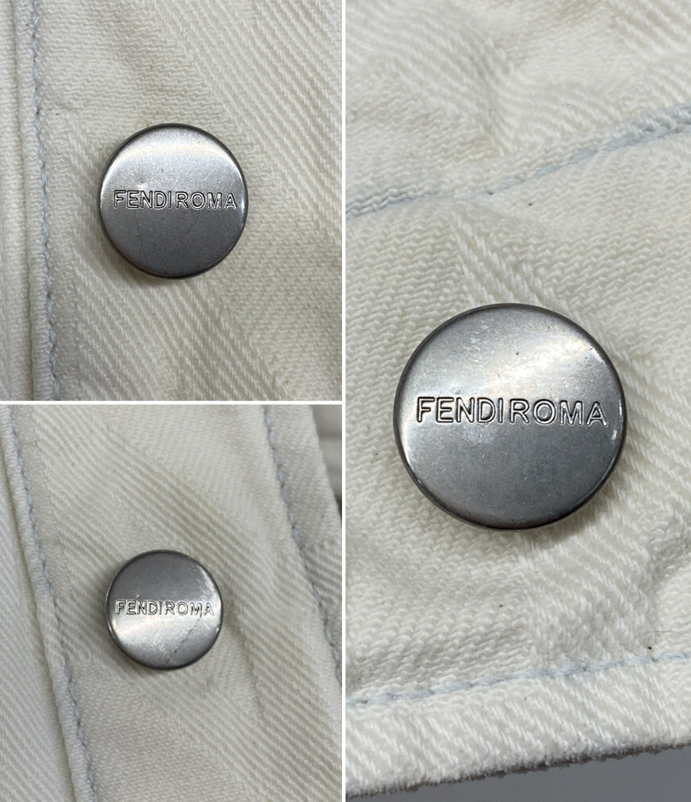 FENDI×MARC JACOBS マークジェイコブス デニムジャケット FW1131 A06D メンズ SIZE 50 フェンディ