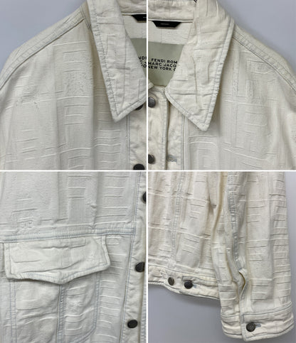 FENDI×MARC JACOBS マークジェイコブス デニムジャケット FW1131 A06D メンズ SIZE 50 フェンディ