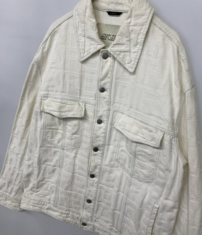 FENDI×MARC JACOBS マークジェイコブス デニムジャケット FW1131 A06D メンズ SIZE 50 フェンディ