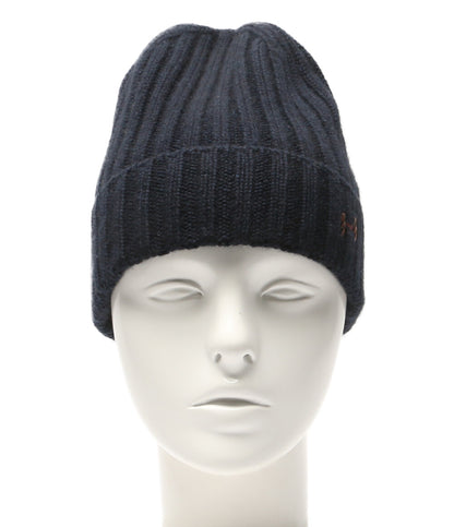 美品 HERMES ニット帽 トルサードニットビーニー メンズ エルメス