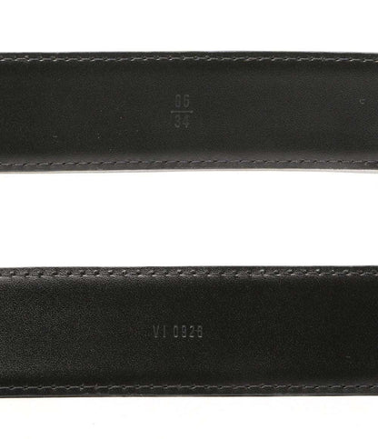 LOUIS VUITTON ベルト サンチュール クラシック エピ ノワール レディース SIZE 34/85 ルイヴィトン