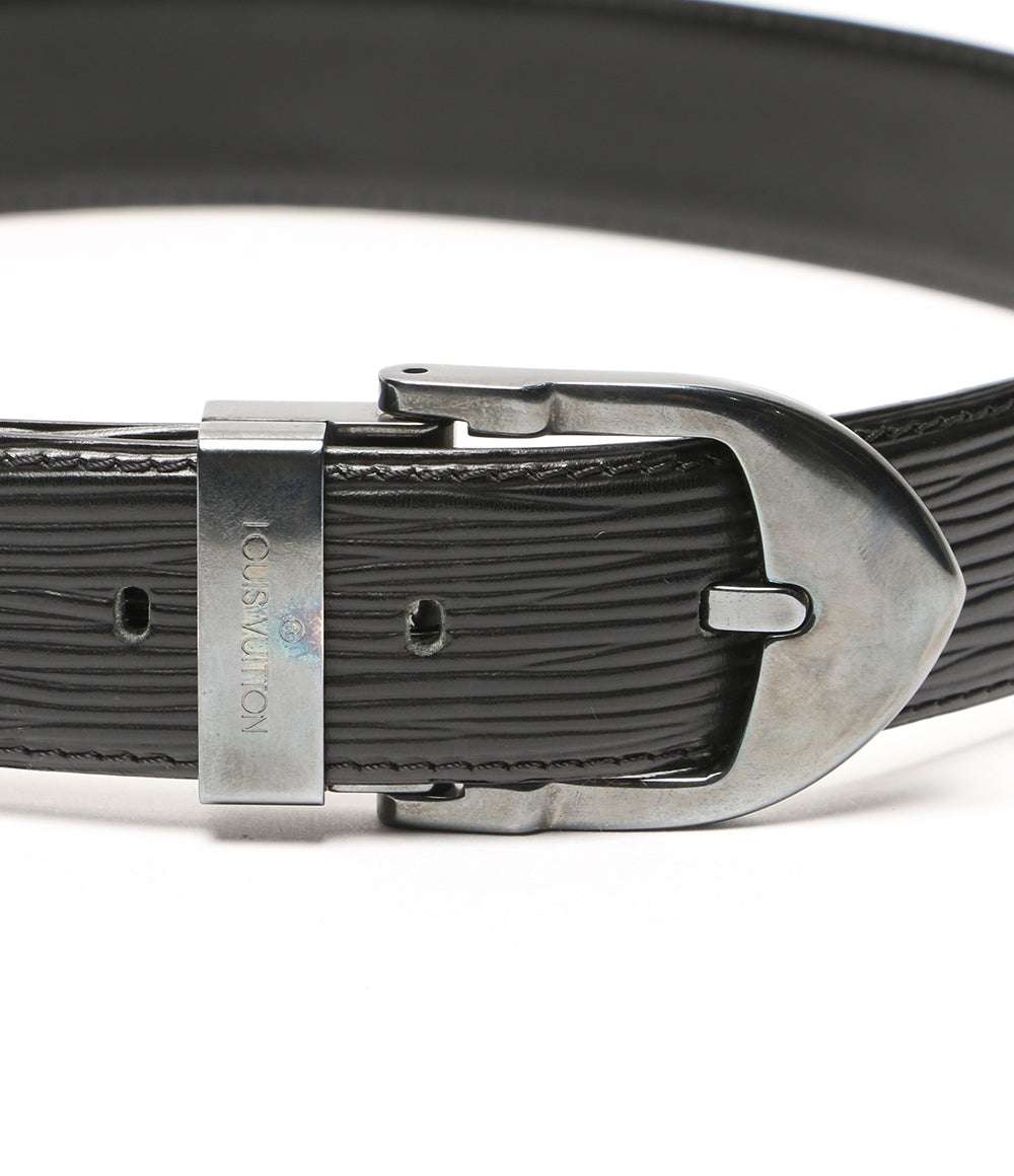 LOUIS VUITTON ベルト サンチュール クラシック エピ ノワール レディース SIZE 34/85 ルイヴィトン