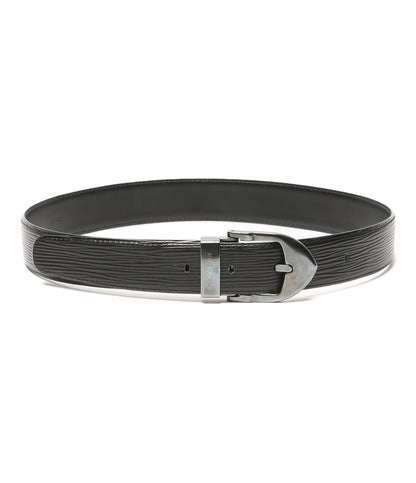 LOUIS VUITTON ベルト サンチュール クラシック エピ ノワール レディース SIZE 34/85 ルイヴィトン
