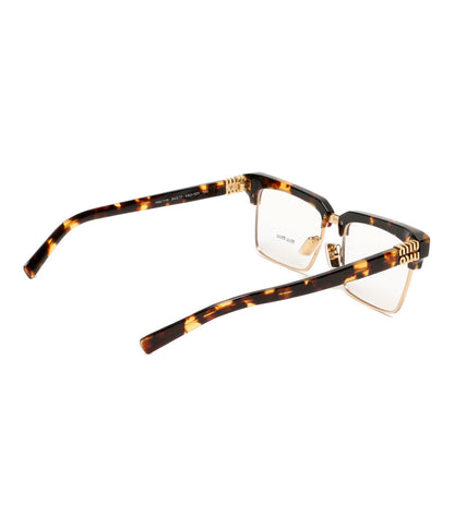 MIU MIU メガネ サーモントアイウェアブラウン レディース ミュウミュウ