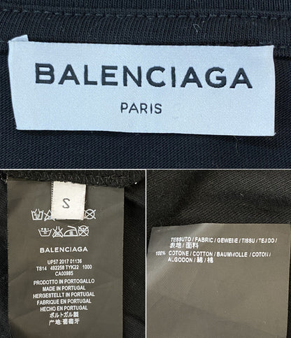 BALENCIAGA 半袖Tシャツ レインボーロゴプリント メンズ SIZE S バレンシアガ