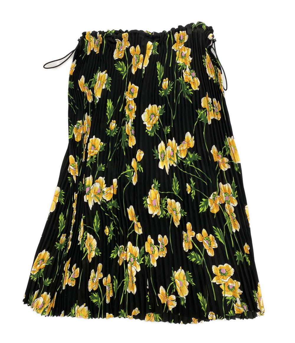 BALENCIAGA プリーツスカート フラワー 23aw レディース SIZE 34