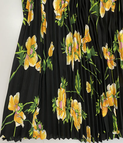 BALENCIAGA プリーツスカート フラワー 23aw レディース SIZE 34 バレンシアガ