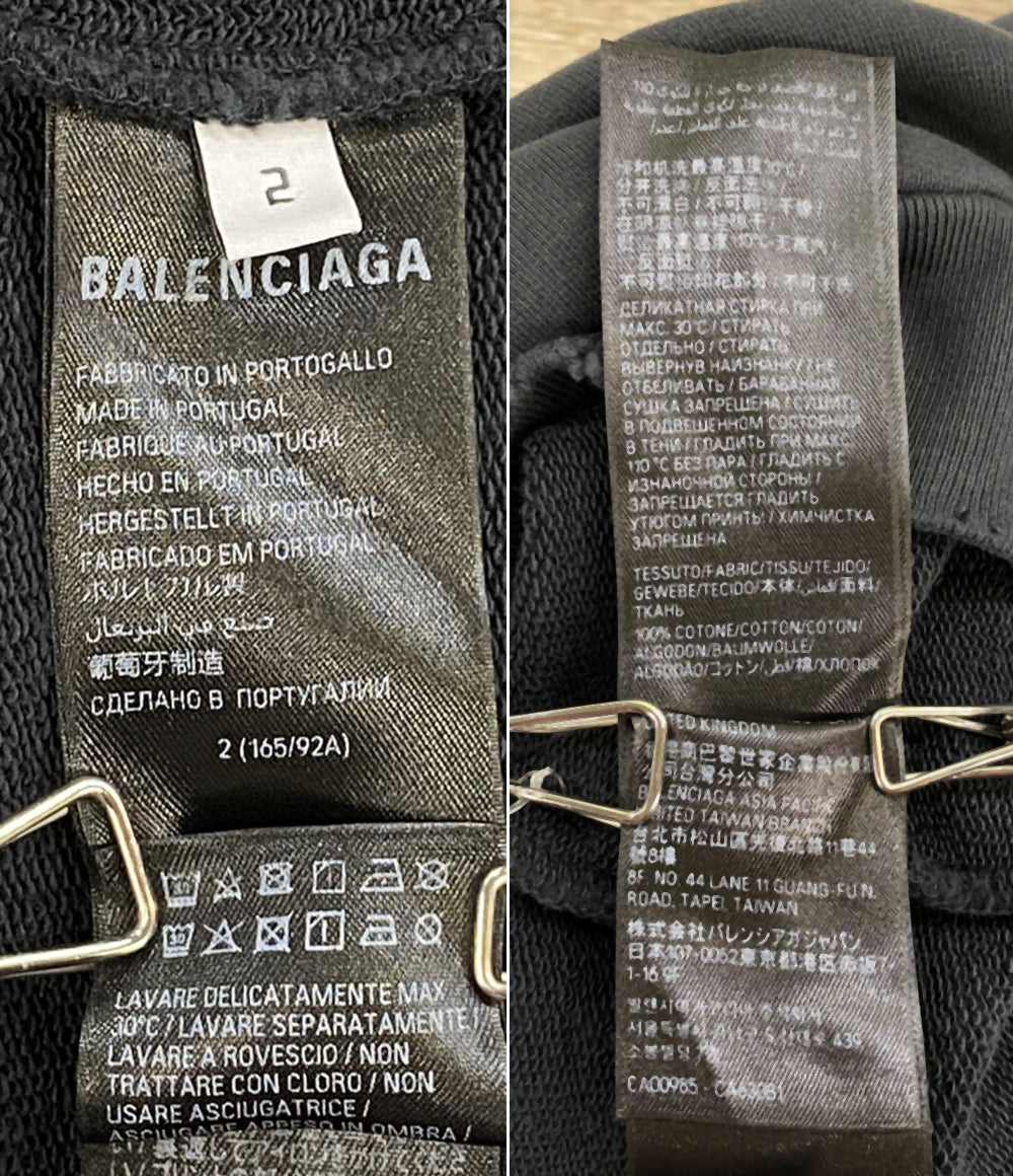 BALENCIAGA パーカー GINZA限定フーディ メンズ SIZE 2 バレンシアガ