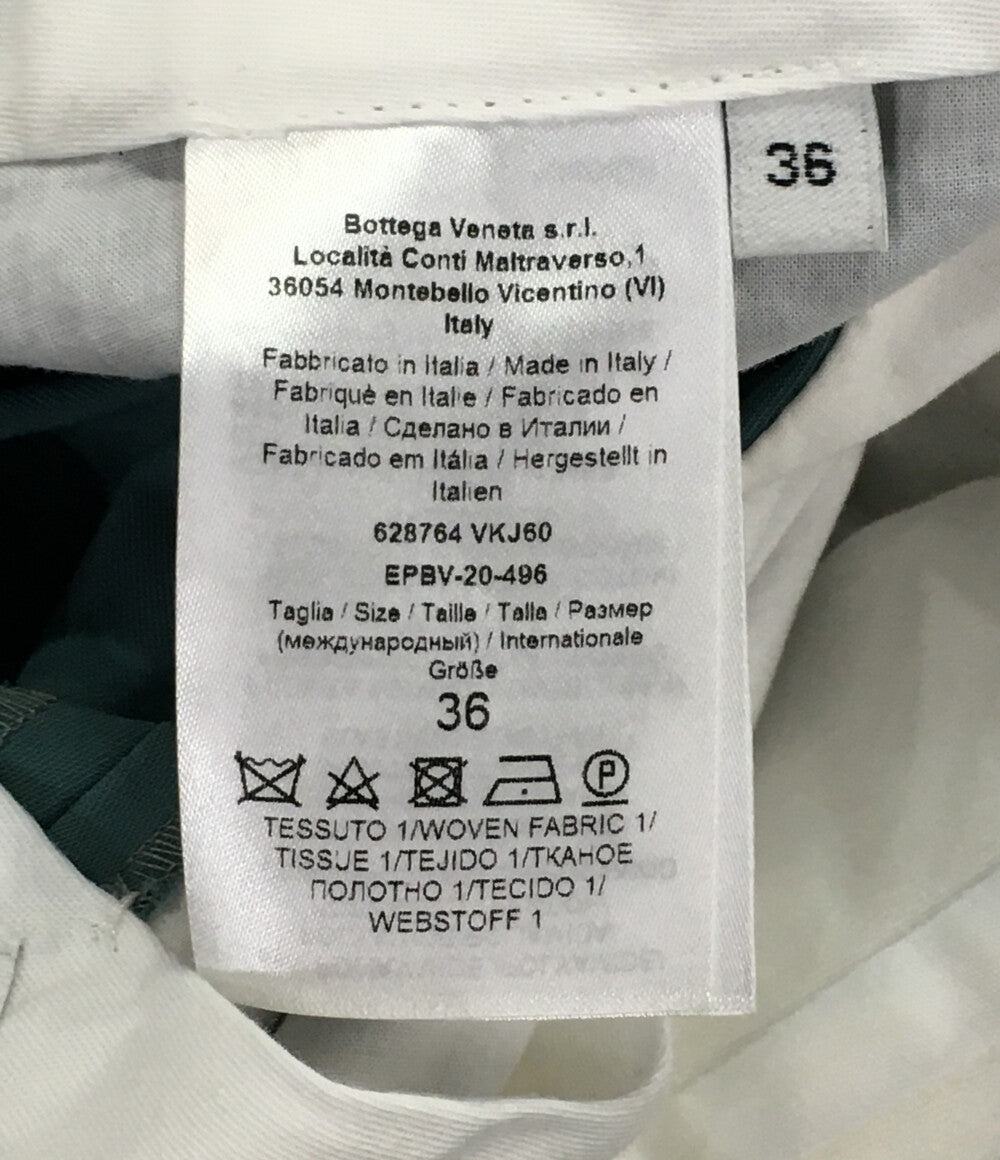 BOTTEGA VENETA 膝ベルトデザインパンツ 20aw レディース SIZE 36 ボッテガヴェネタ