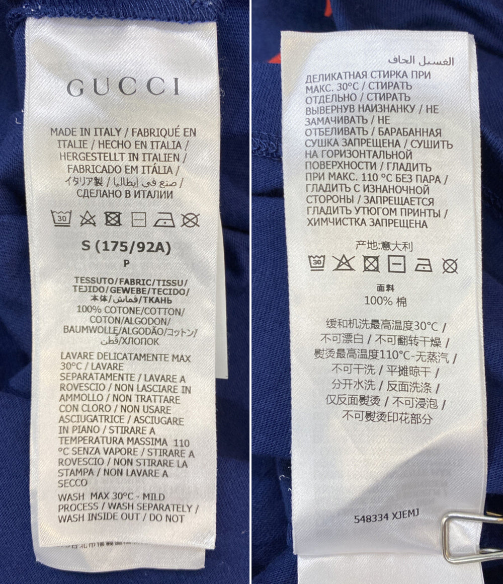 GUCCI×adidas アディダス 半袖Ｔシャツ 548334 メンズ SIZE S グッチ
