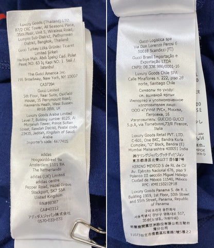 GUCCI×adidas アディダス 半袖Ｔシャツ 548334 メンズ SIZE S グッチ