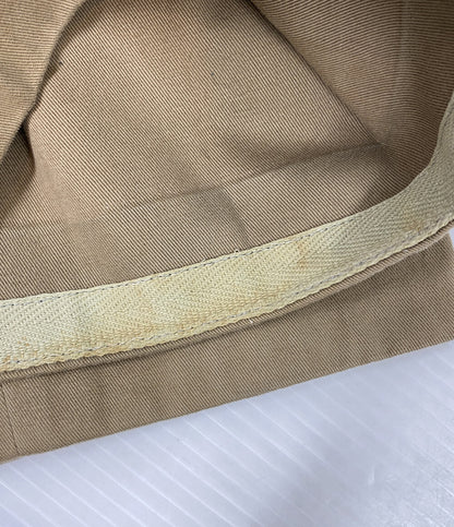 HERMES 内オレンジストレートパンツ レディース SIZE 46 エルメス