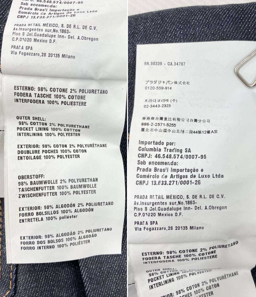 美品 PRADA 5Pデニムパンツ メンズ SIZE 31 プラダ