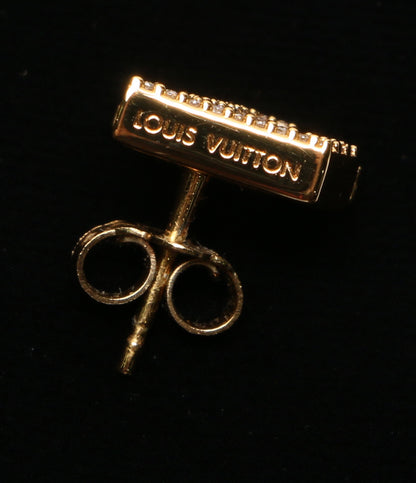 LOUIS VUITTON ロゴ ピアス 00609 ゴールド レディース ルイヴィトン
