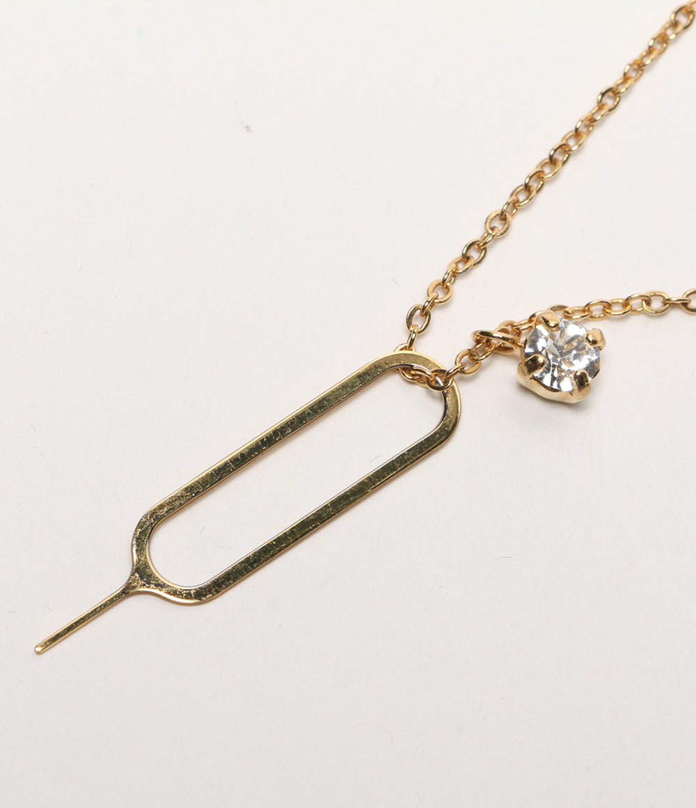 新品 SAINT LAURENT ネックレス Saint laurent simキー ネックレス レディース サンローラン – Rehello