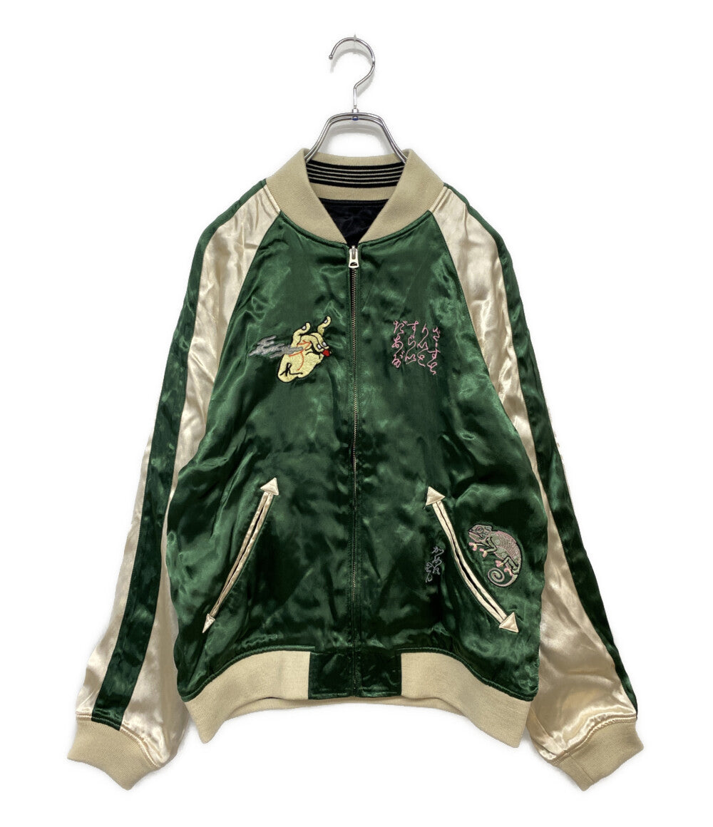 美品 RUDEGALLERY ルードギャラリー スカジャン Tokyo Junk リバーシブル メンズ SIZE M