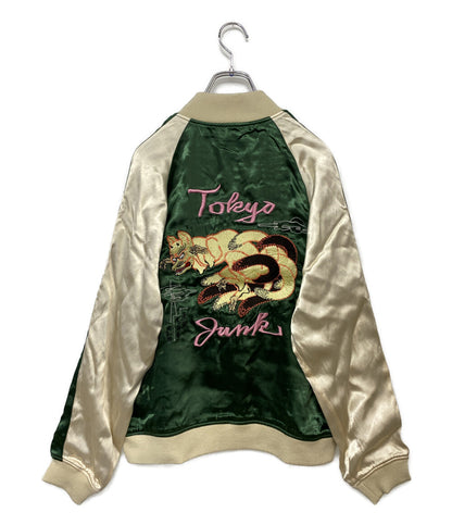 美品 RUDEGALLERY ルードギャラリー スカジャン Tokyo Junk リバーシブル メンズ SIZE M