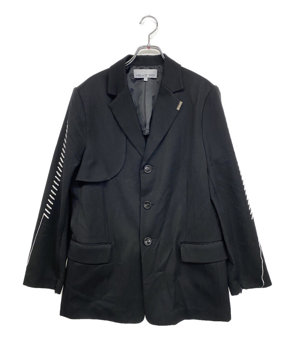 MIKAGE SHIN ミカゲ シン テーラードジャケット Power tailored Jacket メンズ SIZE 1