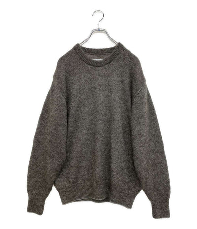 美品 stein シュタイン ニット MOHAIR GLITTER KNIT CREW NECK 24AW ST.1010 メンズ SIZE S