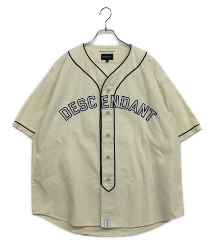 DESCENDANT 半袖ノーカラーシャツ BLEEK B.B SS SHIRT メンズ SIZE 3 ディセンダント