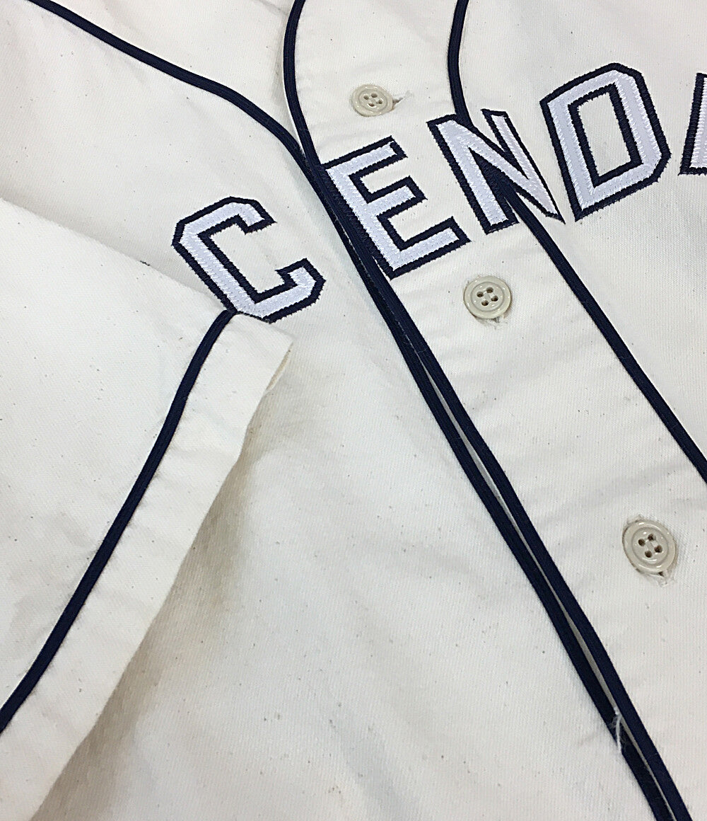 DESCENDANT 半袖ノーカラーシャツ BLEEK B.B SS SHIRT メンズ SIZE 3 ディセンダント