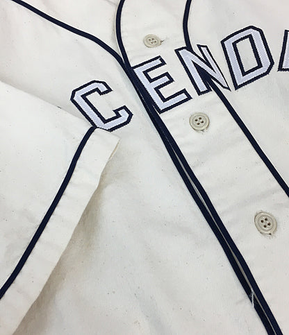 DESCENDANT 半袖ノーカラーシャツ BLEEK B.B SS SHIRT メンズ SIZE 3 ディセンダント