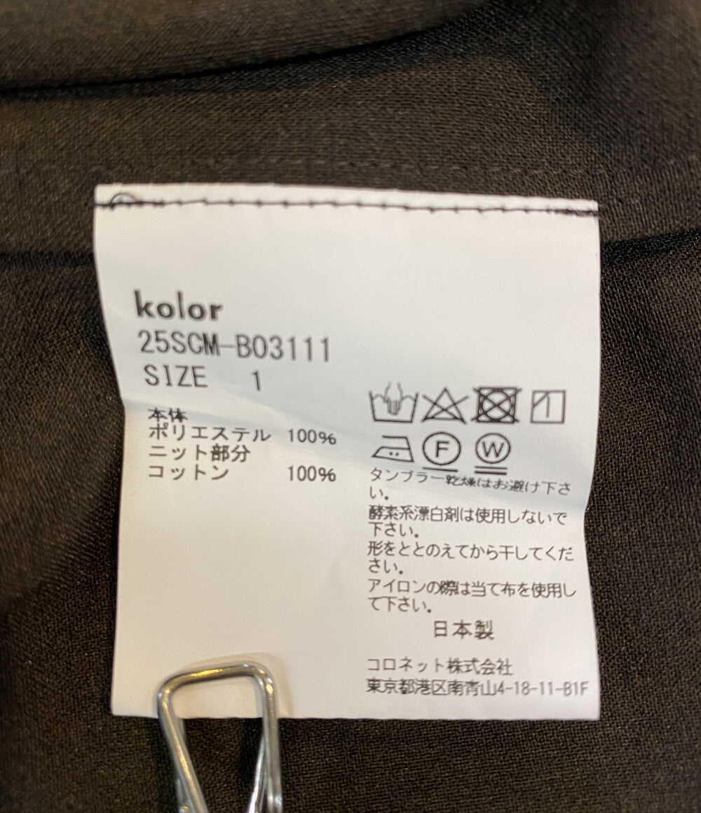 kolor 半袖シャツ 25SS 25SCM-B03111 メンズ SIZE 1 カラー