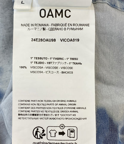 OAMC 半袖シャツ KURT SHIRT FLORA メンズ SIZE L オーエーエムシー