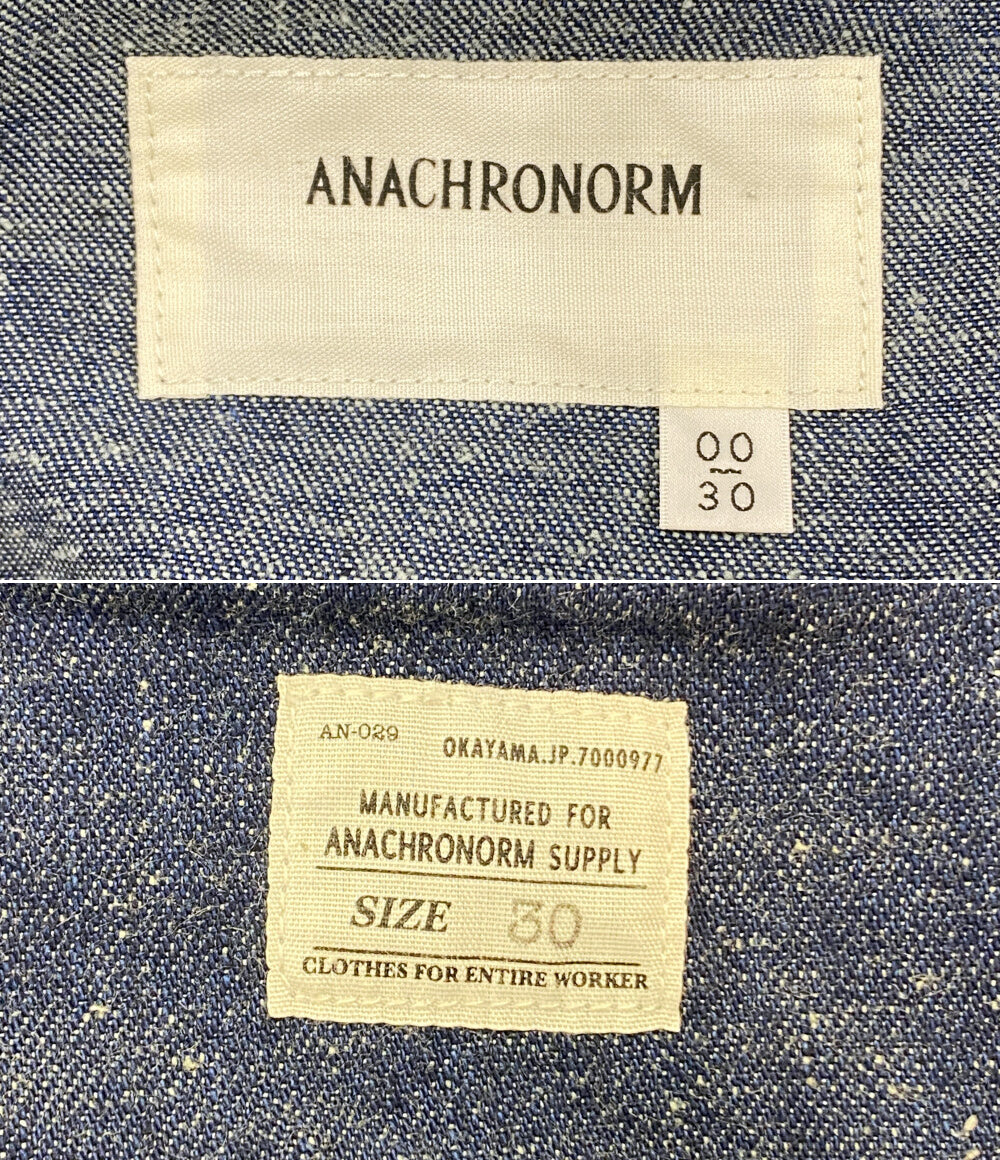 ANACHRONORM ダブルニーオーバーオール メンズ SIZE 30 アナクロノーム